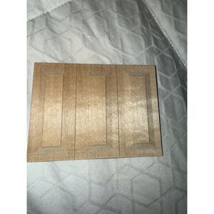 Dollhouse Miniature Wainscot - 3 Panel Design - 1:12 Scale 1 X 2 Inch